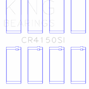 King Engine Bearings Ford ZETec 1.6/1.8/2.0 (Size +0.25mm) Connecting Rod Bearing Set