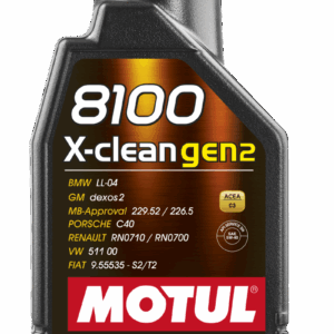 Motul 1L Synthetic Engine Oil 8100 X-CLEAN Gen 2 5W40