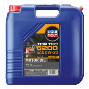 LIQUI MOLY 20L Top Tec 6200 Motor Oil SAE 0W20