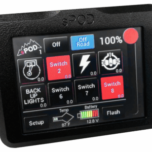 Spod 8 Circuit Systems Add-On Touchscreen