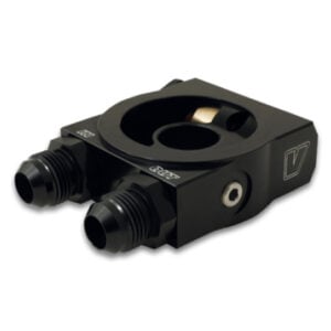 Vibrant Thermostatic Oil Cooler Sandwich Adapter w/Thermostat