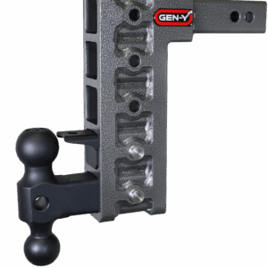 Gen-Y Mega Duty 2in Shank 10in Drop 1.5K TW 10K Hitch w/GH-031 Dual-Ball/GH-032 Pintle Lock