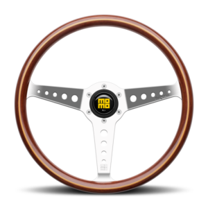 Momo California Wood Steering Wheel 360 mm - Mahogany Wood/Pol Spokes