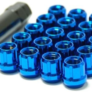 Wheel Mate Muteki Open End Lug Nuts - Blue 12x1.25