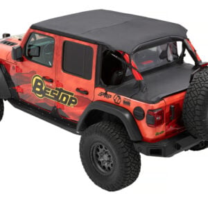 Bestop 18-23 Jeep Wrangler JL 4-Door Duster Deck Cover (Black Diamond)