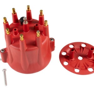 Edelbrock GM Max-Fire Points Style Distributor Cap & Retainer
