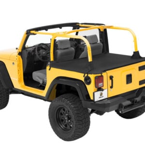 Bestop 07-18 Jeep Wrangler JK 2-Door Duster Deck Cover (Black Diamond)