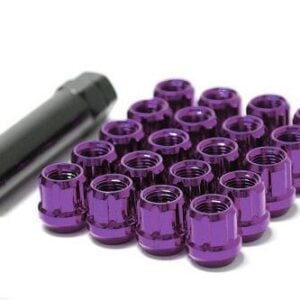 Wheel Mate Muteki Open End Lug Nuts - Purple 12x1.25
