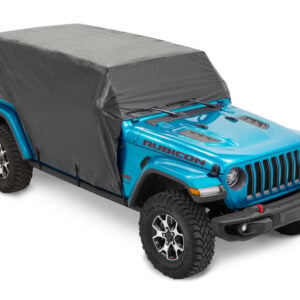 Bestop 07-18 Jeep Wrangler JK / 18-26 JL 4-Door All Weather Trail Cover (Black Hard Top)