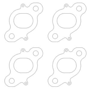 Cometic Nissan CA18 DET .030 inch DOHC Exhaust Gasket (4 pcs per Kit)