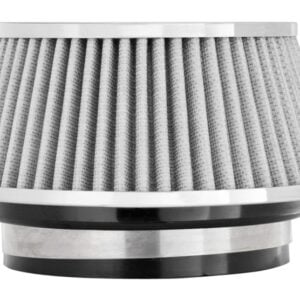 Spectre Adjustable Conical Air Filter 2-1/2in. Tall (Fits 3in. / 3-1/2in. / 4in. Tubes) - White