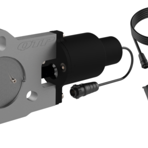 QTP 2.5in Bolt-On QTEC Electric Cutout Valve - Single