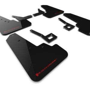 Rally Armor 19-25 Dodge Ram 1500 Rebel Black UR Mud Flap w/Red Logo