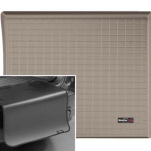 WeatherTech 07-08 Chevrolet Tahoe Cargo Liners With Bumper Protector - Tan (No 3rd Row Seating)