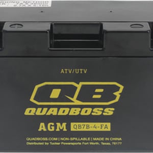 QuadBoss Maintenance-Free AGM Battery QB7B-4-FA