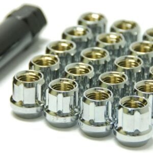 Wheel Mate Muteki Open End Lug Nuts - Chrome 12x1.25