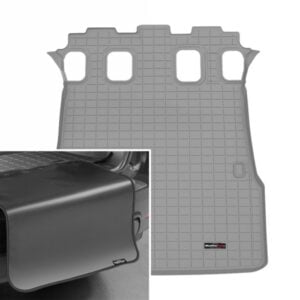 WeatherTech 25-26 Toyota 4Runner Trunk-5 Passenger Se-Cargo Liner w/Bumper Protector 2pc - Grey