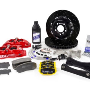 EBC Racing 93-02 Toyota Supra 3.0TT Red Apollo-4 Calipers 330mm Rotors Front Big Brake Kit