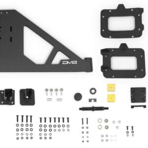DV8 07-18 Jeep Wrangler (JK) Tire Carrier for MTO Bumper