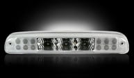 Recon Lighting Ford 99-16 Superduty F250HD350450550 and 95-03 Ranger and Ford Explorer Sport Trac 01-05 - Red LED 3rd Brake Light Kit w White LED Cargo Lights - Clear Lens 264116CL