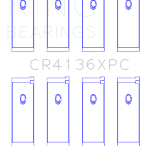 King Engine Bearings Nissan SR20DE 16V Connecting Rod Bearing Set