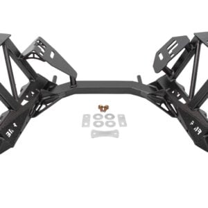 BMR 79-95 Ford Mustang K-Member Premium Version w/o Spring Perches - Black Hammertone