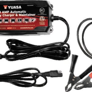 Yuasa 3 Amp Charger & Maintainer - 12V