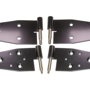 Kentrol 03-06 Jeep Wrangler TJ Door Hinge Set of 4 Pieces Black
