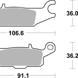 Brembo Sinter Prime Brake Pad