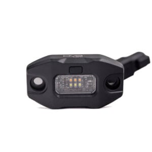 DV8 Offroad Elite Push Button Dome Light - White/Amber