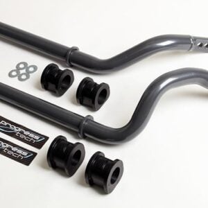 Progress Tech 14-19 Chevy Corvette C7 Front/Rear Sway Bar Kit(F 32mm Tub Non-Adj / R 33.3mm Tub Adj)