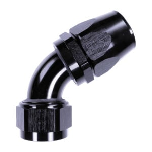 Russell 20AN ProClassic 60 Degree Hose End - Black