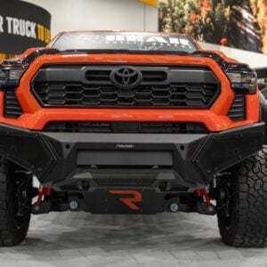 Go Rhino 24-26 Toyota Tacoma (4dr) (w/o TRD Skid Plate) Element Front Bumper w/ Power Bar - Tex. Blk